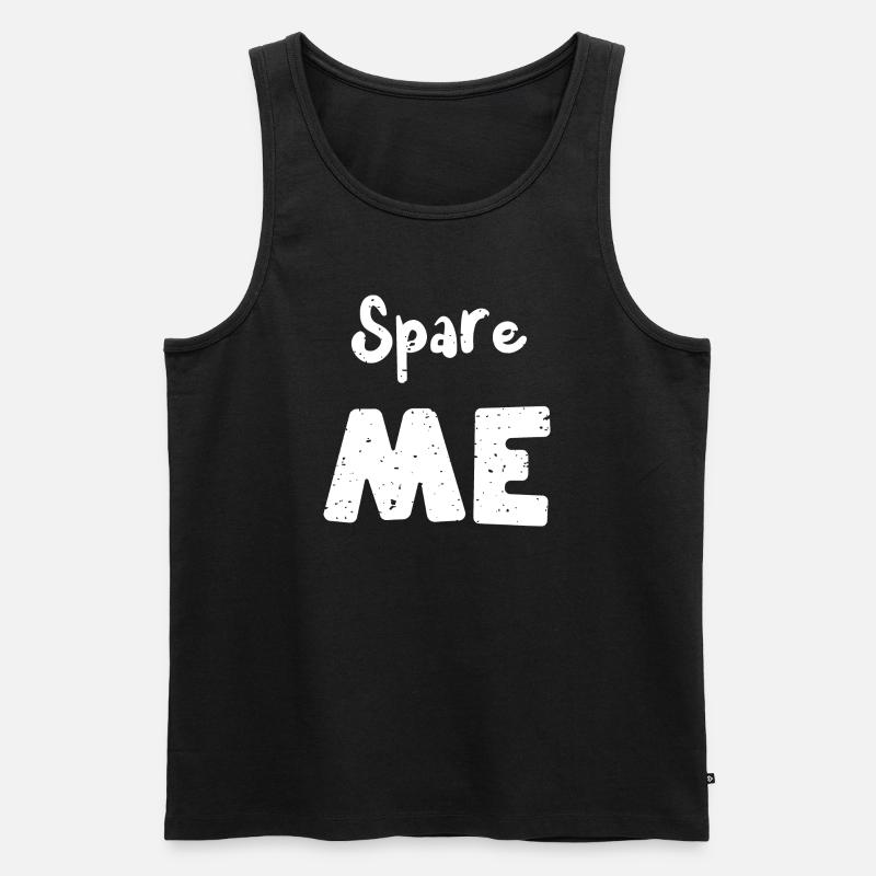 Spare Me - Bowling - Männer Premium Bio Tank Top - Schwarz