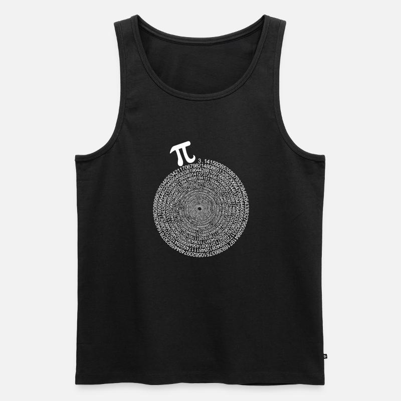 Pi Day Infinity Pi Day - Débardeur bio Premium Homme - noir