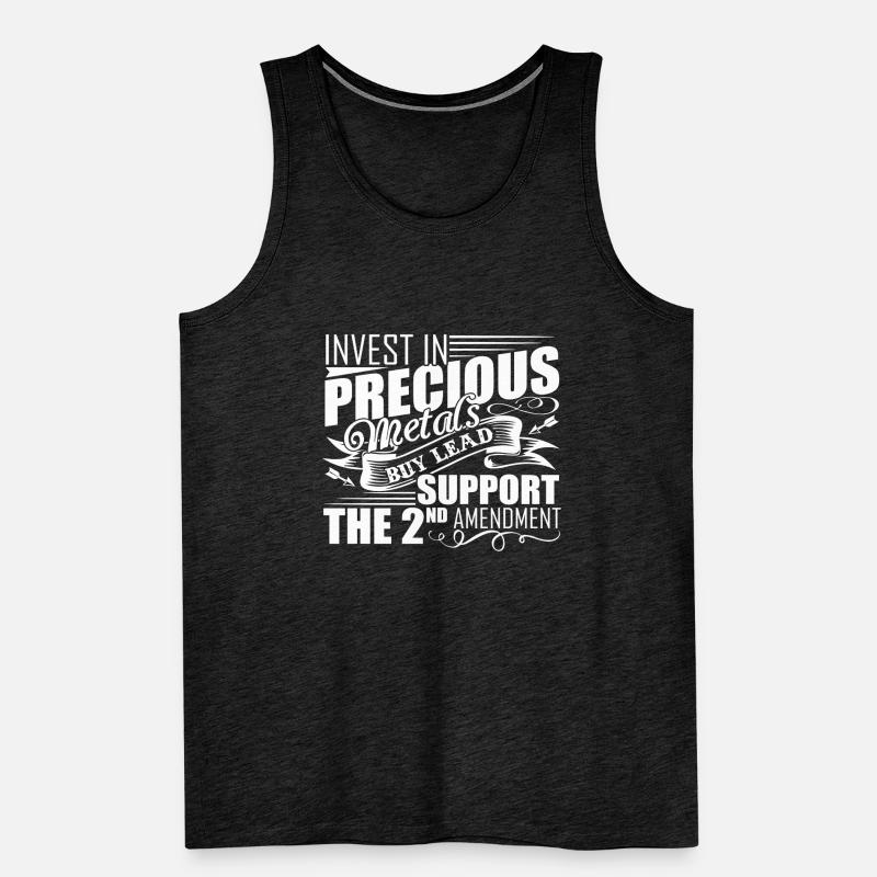 2nd Amendment Support The 2nd Amendment Men's Premium Organic Tank Top
