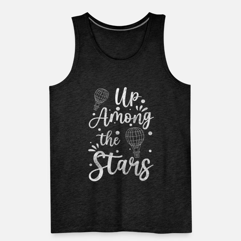 Ballonfahrer Ballonfahrt Freizeit Luft Männer Premium Bio Tank Top