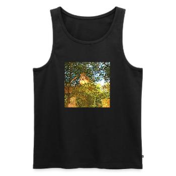 Der Verfasser von Märchen und Legenden - Männer Premium Bio Tank Top - Schwarz - Vorne - Michal (187cm)