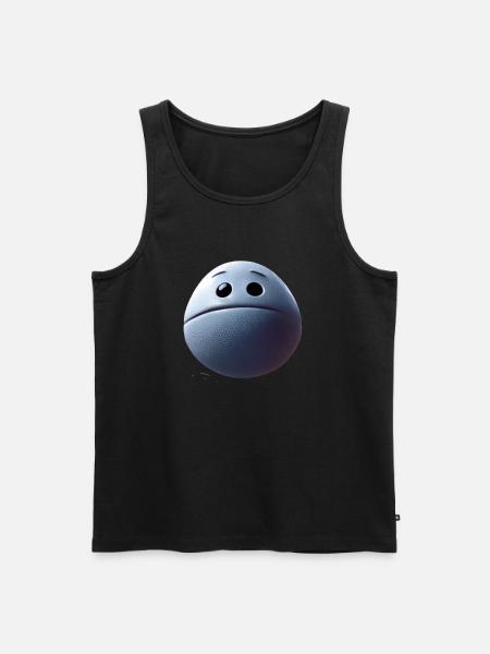 splash - Men's Premium Organic Tank Top - black