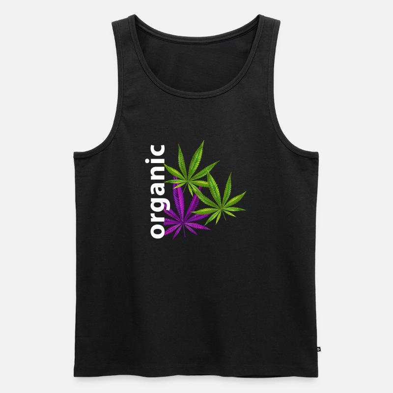 CN2 - Männer Premium Bio Tank Top - Schwarz