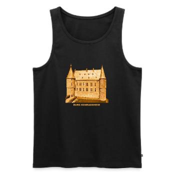 Konradsheim Schloss Burg Erftstadt North Rhine-Westphalia - Men's Premium Organic Tank Top - black - Front - Michal (187cm)