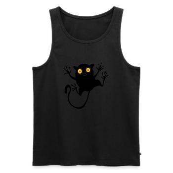 tarsier (for Kids) - Men's Premium Organic Tank Top - black - Front - AI Model Male 178 light (178cm)