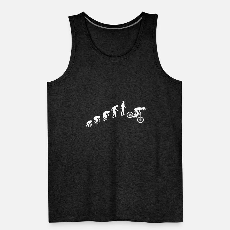 Downhill Evolution Männer Premium Bio Tank Top