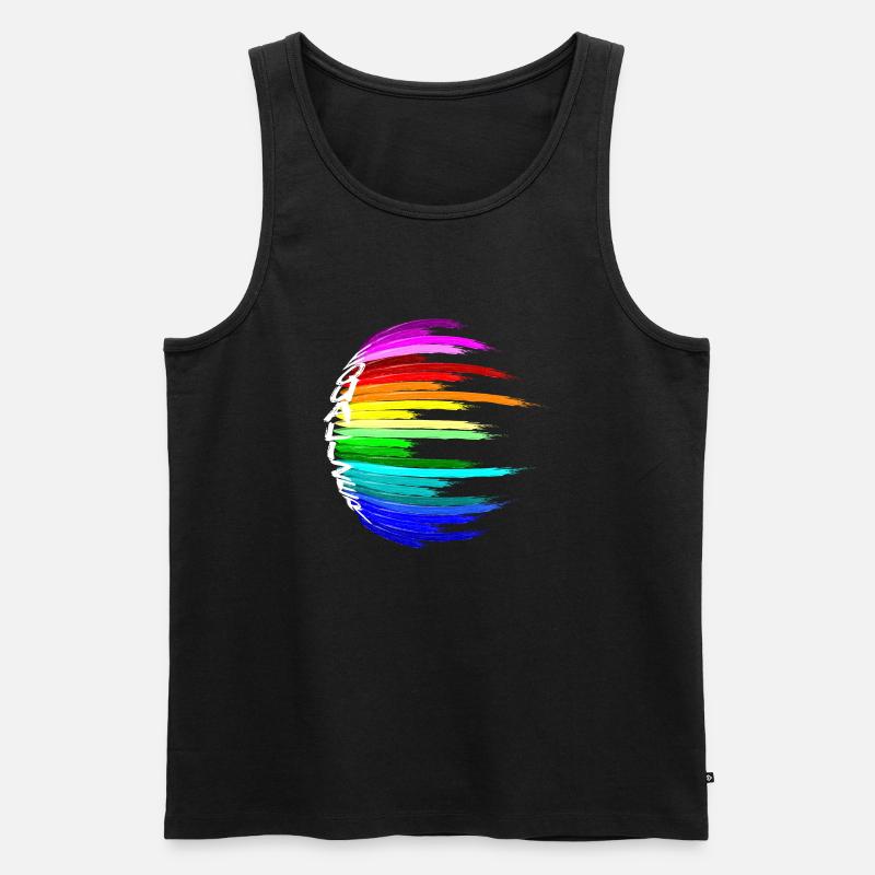 hardstyle equalizer - Männer Premium Bio Tank Top - Schwarz
