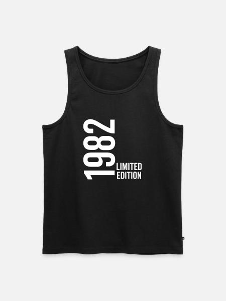 1982 Édition limitée - Débardeur bio Premium Homme - noir