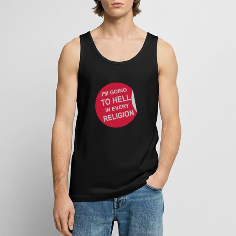 Going to Hell Men's Premium Organic Tank Top
