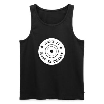 Cartridge Cartridge Socket 5.56X45 - Weapons and Ammunition - Men's Premium Organic Tank Top - black - Front - AI Model Male 178 light (178cm)