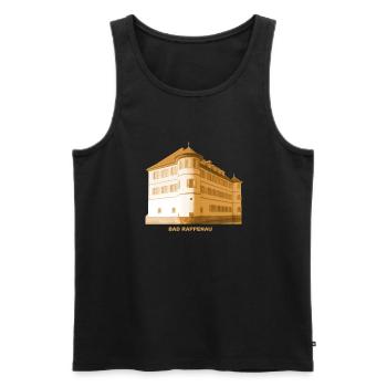 Bad Rappenau Water Castle Baden-Württemberg - Men's Premium Organic Tank Top - black - Front - Michal (187cm)
