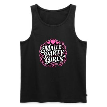 Malle Party Girls - Männer Premium Bio Tank Top - Schwarz - Vorne - Michal (187cm)