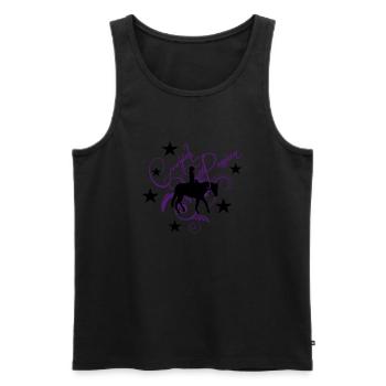 Cowgirls Passion - Débardeur bio Premium Homme - noir - Devant - Michal (187cm)
