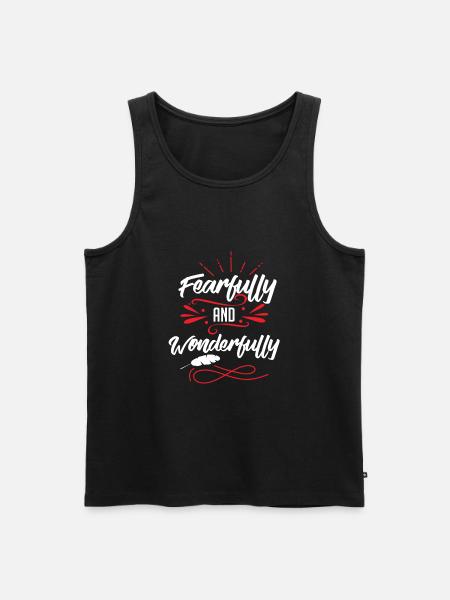 Bible Proverb Verses - Men's Premium Organic Tank Top - black