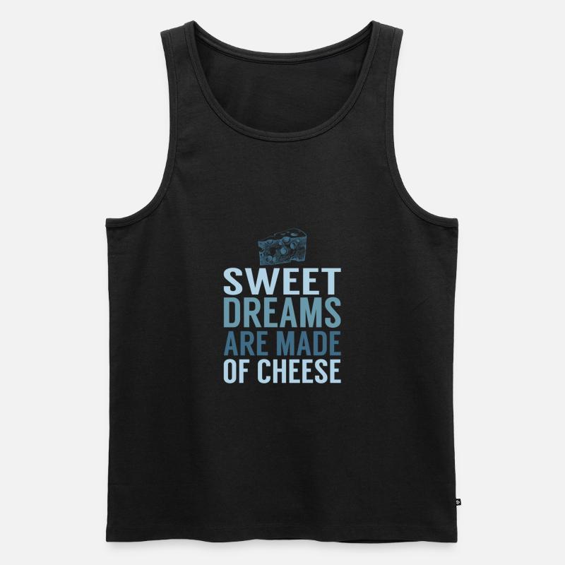 süße träume schlafen - Männer Premium Bio Tank Top - Schwarz