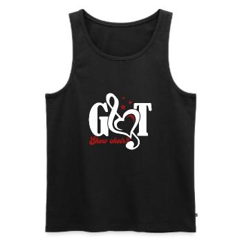 Show Choir Got Show Choir - Men's Premium Organic Tank Top - black - Front - Michal (187cm)