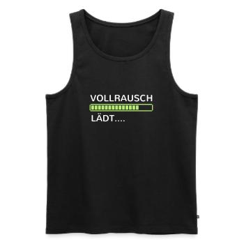 Alkohol Bier saufen betrunken Party feiern Sauf - Männer Premium Bio Tank Top - Schwarz - Vorne - AI Model Male 178 light (178cm)