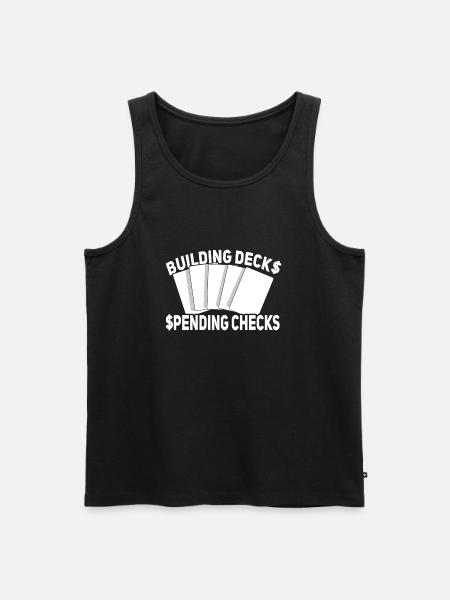 Trading Card Game - Men's Premium Organic Tank Top - black