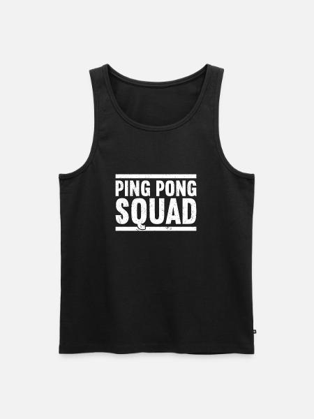 Ping Pong Table Tennis Ping-Pong - Men's Premium Organic Tank Top - black