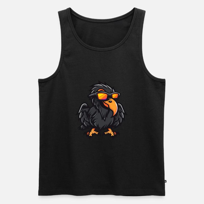 Harpyie Vogel Cool Comic - Männer Premium Bio Tank Top - undefined