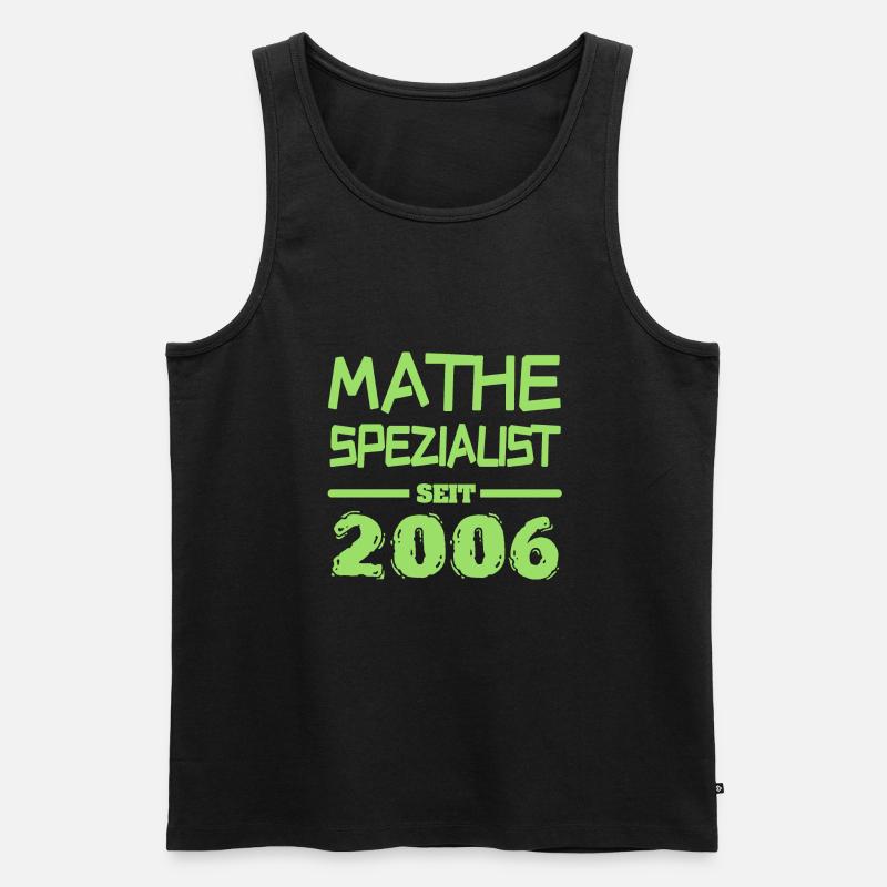 Witzig 2006 - Männer Premium Bio Tank Top - Schwarz