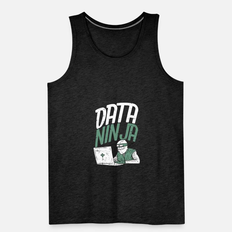 Data Scientist DWH Daten Analyst Science Geschenk Männer Premium Bio Tank Top