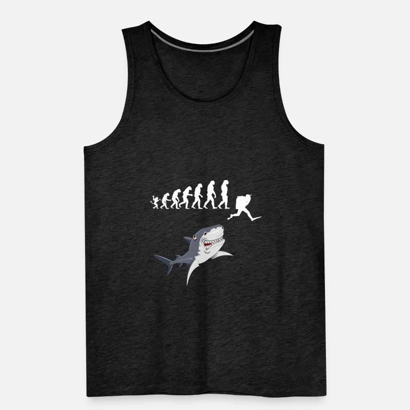 ÉVOLUTION DE LA PLONGÉE Débardeur bio Premium Homme