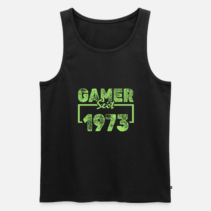 Freak 1973 - Männer Premium Bio Tank Top - Schwarz