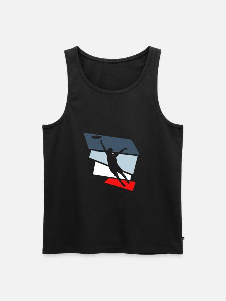 ultime frisbee - Débardeur bio Premium Homme - noir