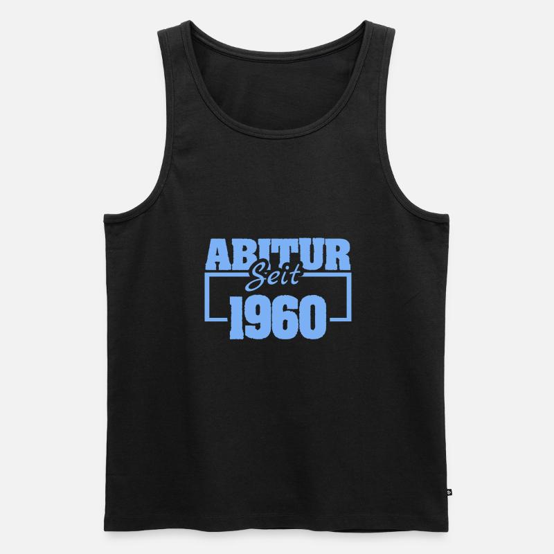 seit 1960 - Männer Premium Bio Tank Top - Schwarz