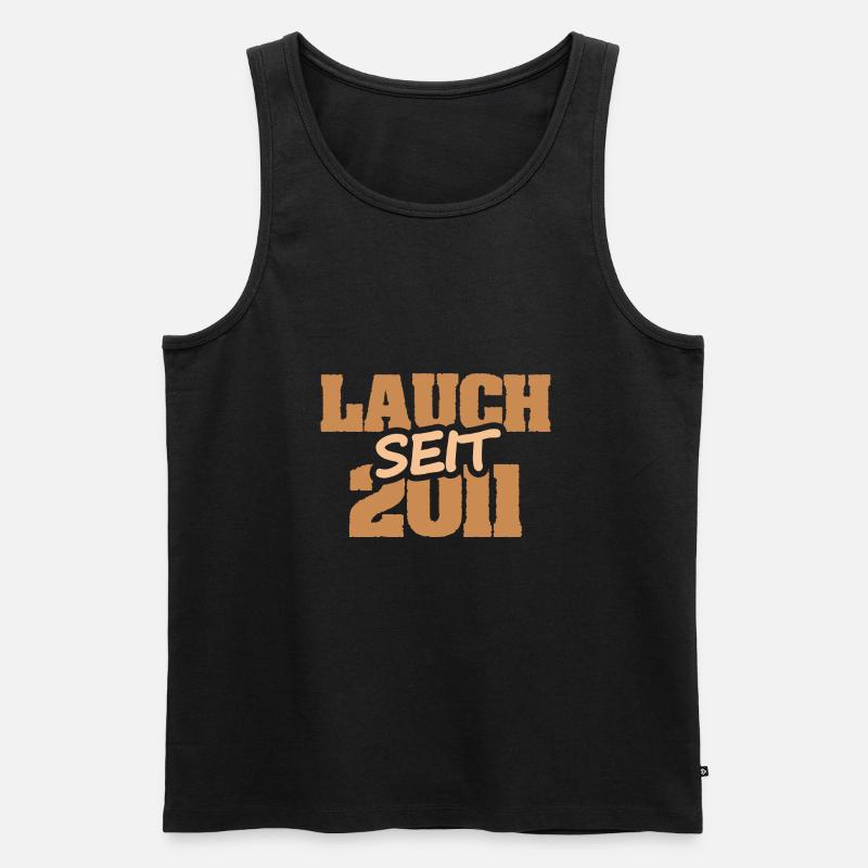Boss 2011 - Männer Premium Bio Tank Top - Schwarz