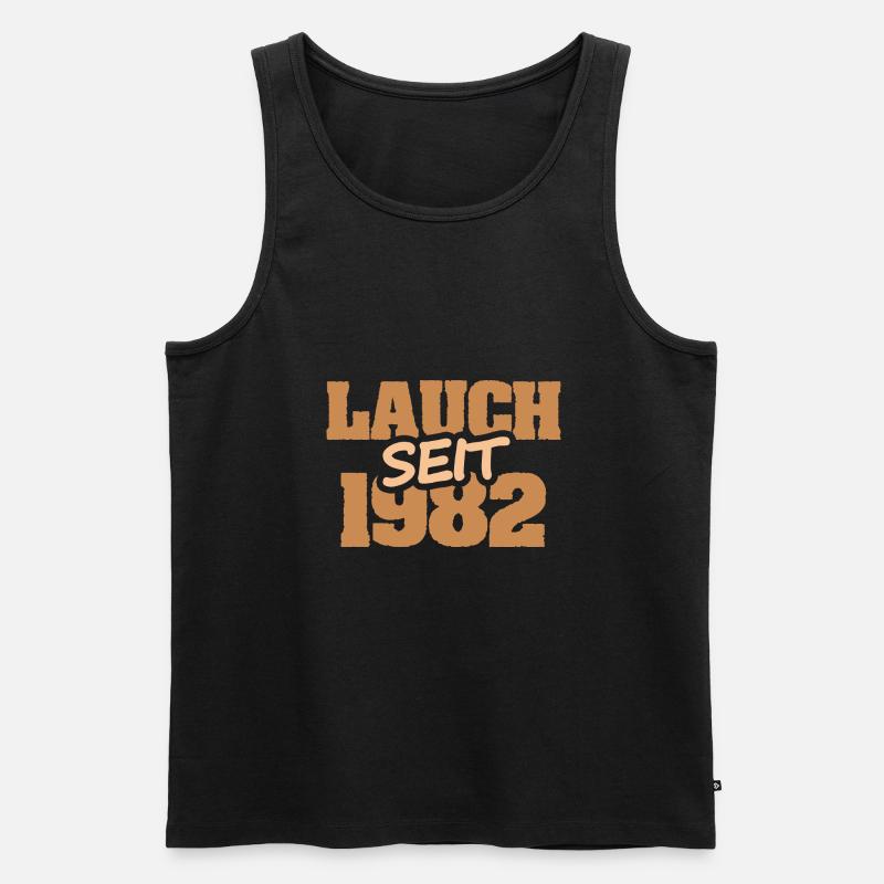 Chef 1982 - Männer Premium Bio Tank Top - Schwarz