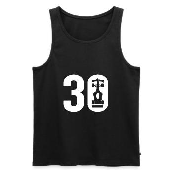 30 Formule Sport automobile - Débardeur bio Premium Homme - noir - Devant - Michal (187cm)