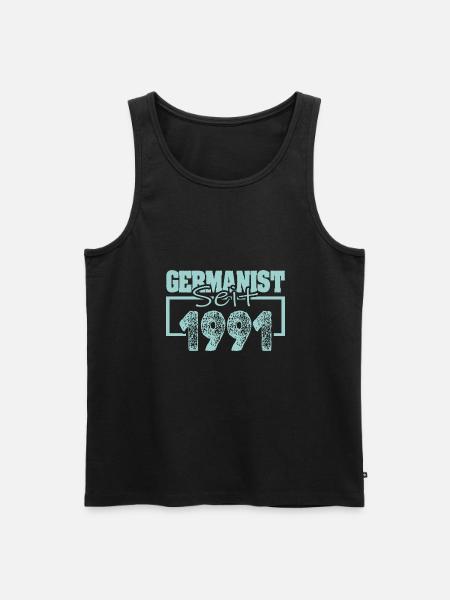 Jahr 1991 - Männer Premium Bio Tank Top - Schwarz