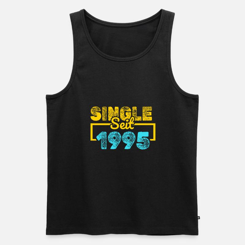 seit 1995 - Männer Premium Bio Tank Top - Schwarz