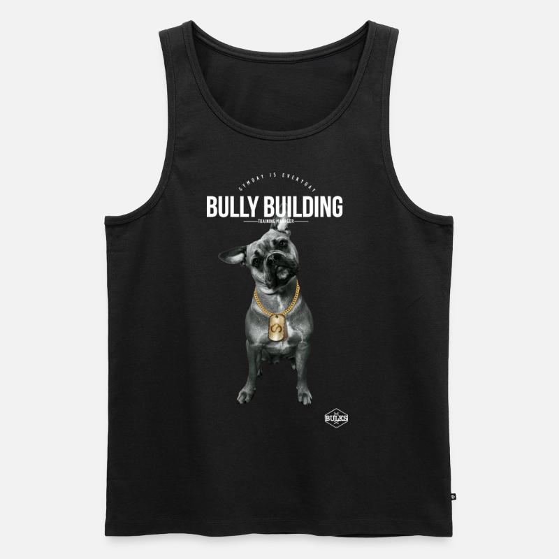 Bully Building - Männer Premium Bio Tank Top - Schwarz
