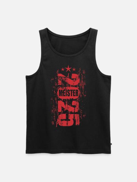 Meister 2025 - Männer Premium Bio Tank Top - Schwarz