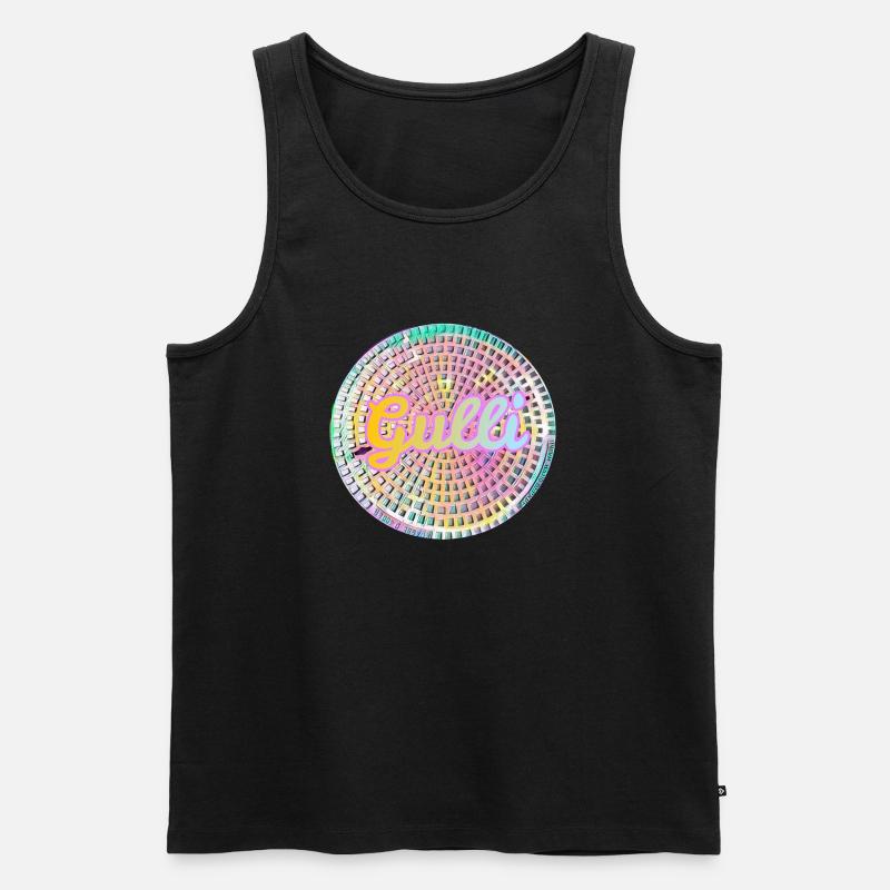 Gulli - Männer Premium Bio Tank Top - Schwarz