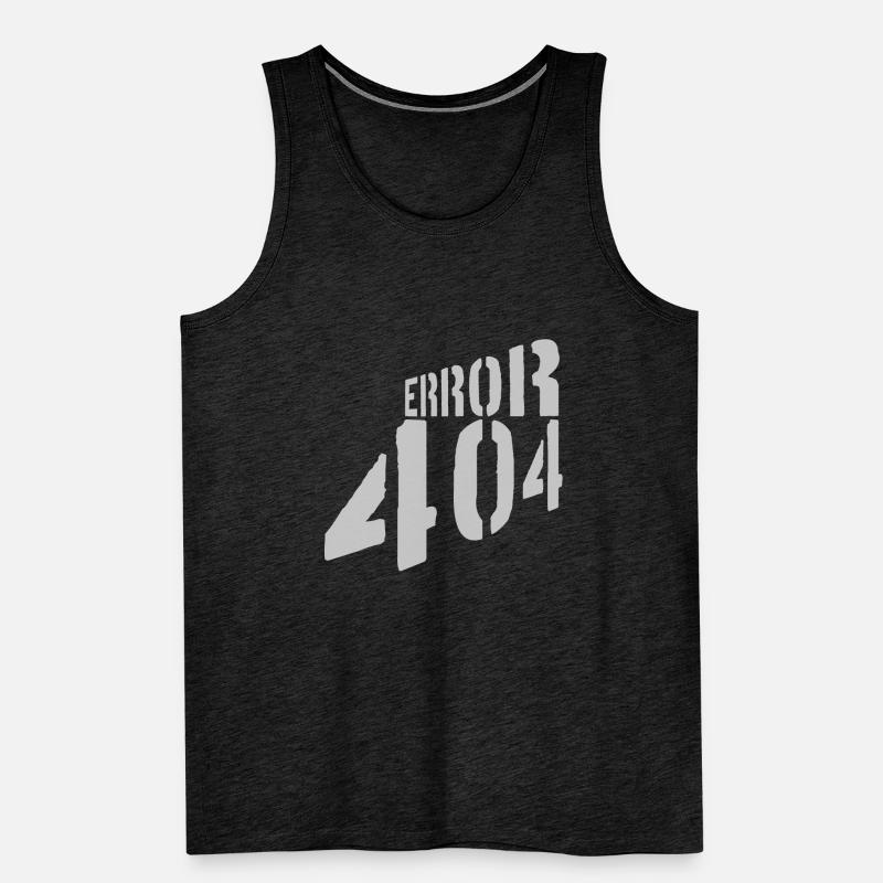 Error 404 network lost Men's Premium Organic Tank Top