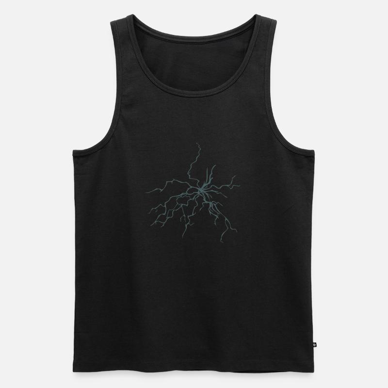 Blitz 1209 A - Männer Premium Bio Tank Top - Schwarz