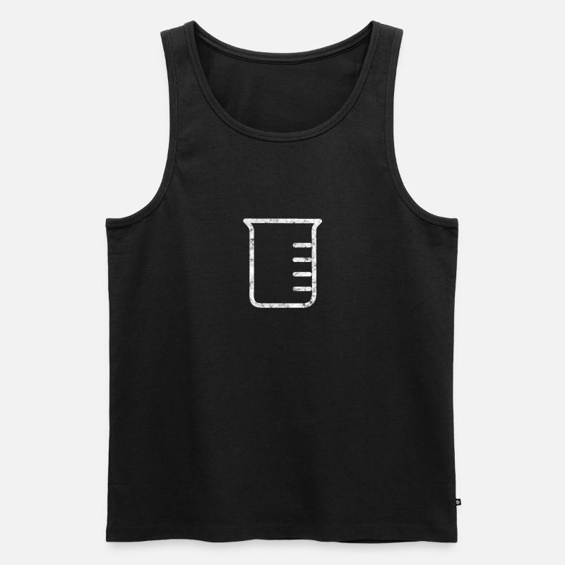 Labor - Männer Premium Bio Tank Top - Schwarz