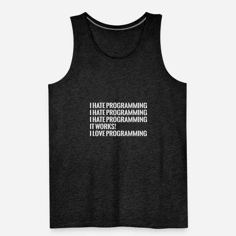 Programmation informatique Débardeur bio Premium Homme