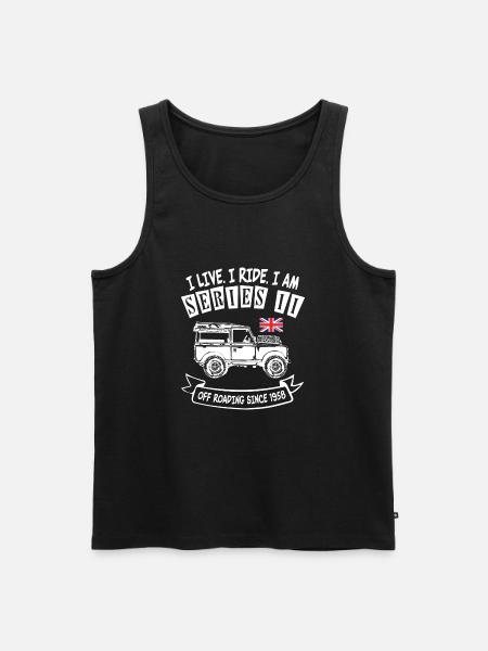 Landy Series 2 Life - Men's Premium Organic Tank Top - black