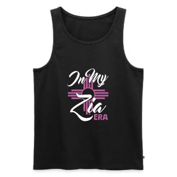 Pueblo-Kultur Zia-Symbol Zia Sonnensymbol in - Männer Premium Bio Tank Top - Schwarz - Vorne - AI Model Male 178 light (178cm)
