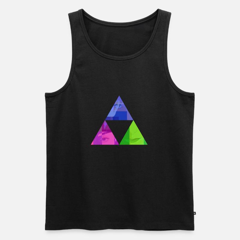 comic - Männer Premium Bio Tank Top - Schwarz