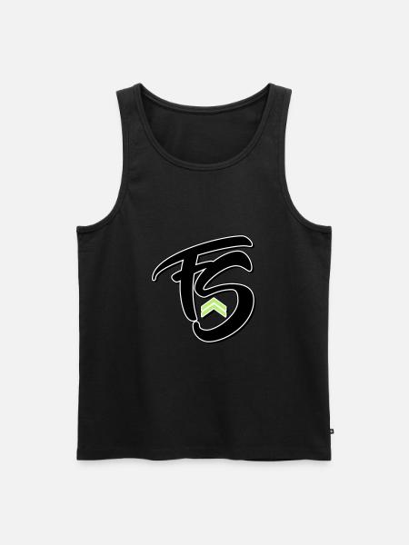 Fresh Style - Men's Premium Organic Tank Top - black