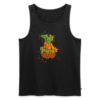 Ce que l’ananas - Débardeur bio Premium Homme - noir - Devant - AI Model Male 178 light (178cm)