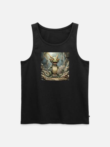 Golarius - Männer Premium Bio Tank Top - Schwarz