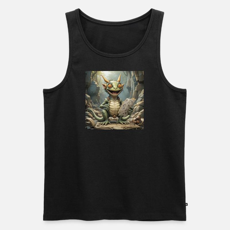 Golarius - Männer Premium Bio Tank Top - Schwarz