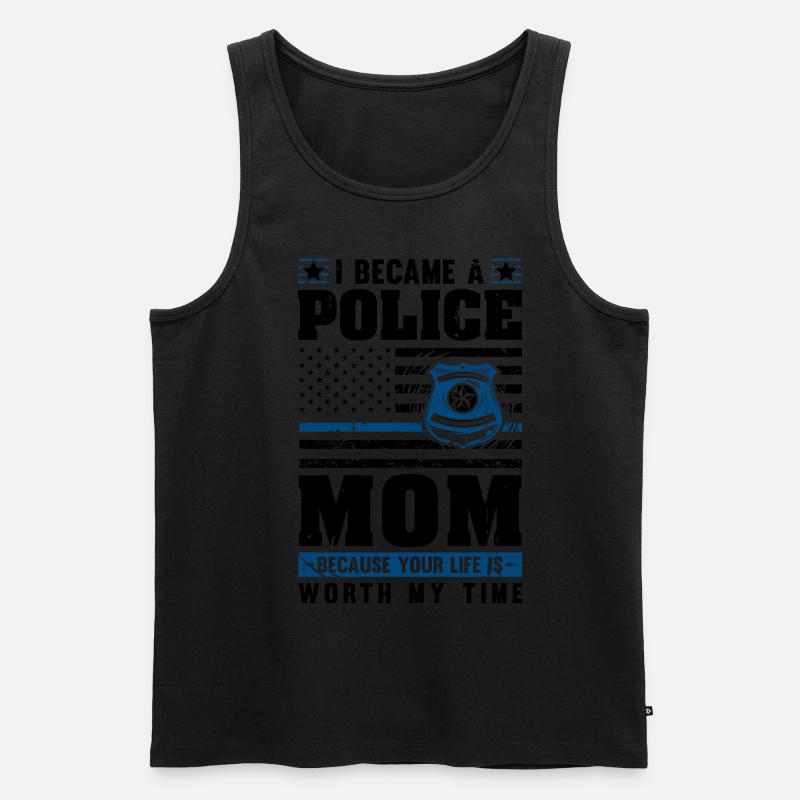 Polizei Polizist Polizeibeamte - Männer Premium Bio Tank Top - undefined